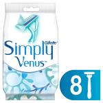 Venus - Gillette Simply Venus 2 Women`s Disposable Razors - White/Blue