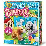 4M - Mould and Paint, 3D Puppy Dogs