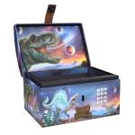 Dino World - Treasure Chest With Code, Sound And Light