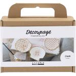 Creativ - Mini Craft Kit Decoupage, Mussel shells, soft rose, 1 pack - ()