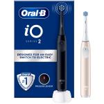 Oral B: Eltandborste iO2 Series Duo Night Black / Calm Pink