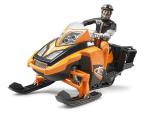 Bruder - Snow mobile with driver and accessories