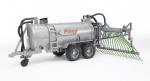 Bruder - Fliegl Barrel Trailer with Spread Tubes