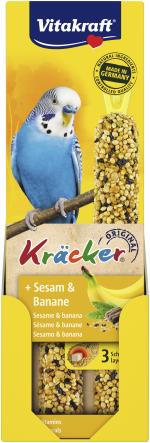 Vitakraft - Kräcker® banana and sesame, for budgies