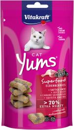 Vitakraft - Cat Yums® superfood with Duck and Elderberry