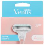 Venus - Gillette Venus Smooth Sensitive Razor Blades - Pink/White - 4 pcs