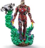 IronStudios - Marvel Spider-Man Far From Home: Deluxe BDS 1:10 Art Scale Staute - Iron Man Illusion