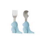 Rice - Stainless Steel Kids Cutlery Blue