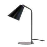 Dyberg Larsen - Oswald black / brushed steel table lamp