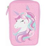 Tinka - Pencil Case Double - Unicorn Pink