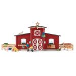 Schleich - Farm World - Red Barn with Animals and Accessories