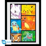 Framed Print Comic Panel - POKEMON - 30.5 x 40.6 cm