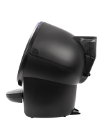 Whisker - Litter Hopper with Bonnet - Black