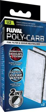 FLUVAL - Poly/Carbon Cartridge 2 pack U2