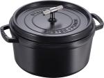 Staub - Buster + Punch Cocotte - Black - 28 cm