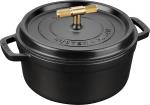 Staub - Buster + Punch Cocotte - Black - 24 cm