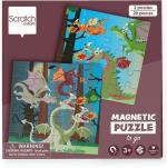 Scratch Europe  - Magnetic puzzle book 