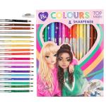 TOPModel - 18 Colouring Pencilswith sharpener