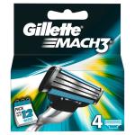 Gillette - Mach3 Blades 4-pack