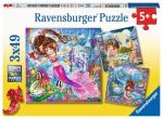 Ravensburger - Charming Mermaids 3x49p - 08063