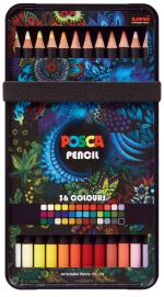 Posca - Color Pencils - Bright & intense colors (36 pcs)
