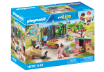 Playmobil - Little Chicken Farm in the Tiny House garden