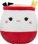Squishmallows - Squeaky Plush - Dog Toy 9cm - Raisy the Ramen