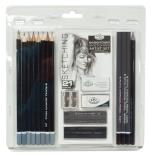 Royal & Langnickel - Sketching Pencil Clamshell - 21 pc