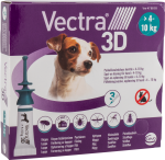 Vectra 3D  - Spot-on-Solution (dogs) 4-10 kg 3pk