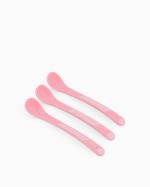 Twistshake - Feeding Spoon Set 6+m Pastel Pink 3-pack