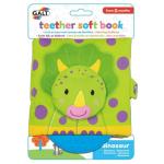 Galt - Teether Soft Book - Dinosaur