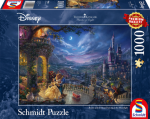 Schmidt - Thomas Kinkade: Disney - The Beauty and the Beast Dancing in the Moonlight (1000 pieces)