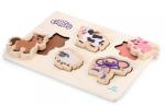 Fantus - Wooden puzzle with farm animals