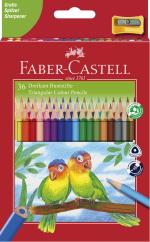 Faber-Castell - Triangular Colour Pencils (36 pcs)