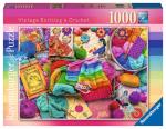 Ravensburger - Puzzle Vintage Knitting & Crochet 1000p