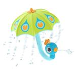 Yookidoo - Fill `N` Rain Peacock Umbrella - Green