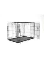 Nordic Paws - Wire cage black L 92 x 57 x 64 cm