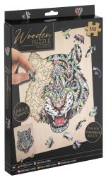 Grafix - Wooden Puzzle - Tiger (132 pcs)