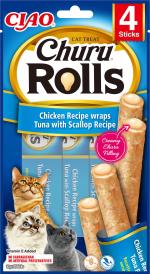 CHURU - Rolls Chicken/Tuna Wrap With Scallop 4pcs
