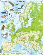 Larsen Puzzle - Europe (87 pcs)
