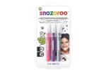 Snazaroo - Make-up color brush paint - pink/purple/silver (3 pcs)