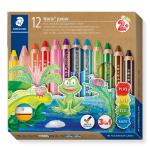 Staedtler - Noris Junior Chunky 3in1 coloured pencils, 12 pcs. (+2 years)