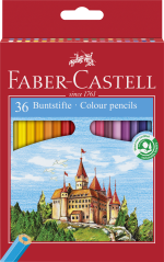 Faber-Castell - Colour pencil Castle (36 pcs)