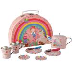 FLOSS & ROCK - Rainbow Fairy Tin Tea Set is Semi Circle Foiled Case
