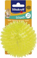 Vitakraft - Hedgehog ball TPR toy for dogs ass. colours