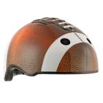 Crazy Safety - Football Bicycle Helmet - Brown