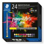 Staedtler - Brush Pen Pigment, 24 pcs