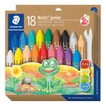 Staedtler - Noris Junor Wax color, 18 pcs. (+2 years)