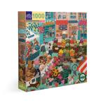 eeBoo - Puzzle 1000 pcs - English Green Market