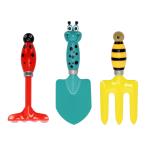 Gardenlife - Childrens garden tools set/3 insects